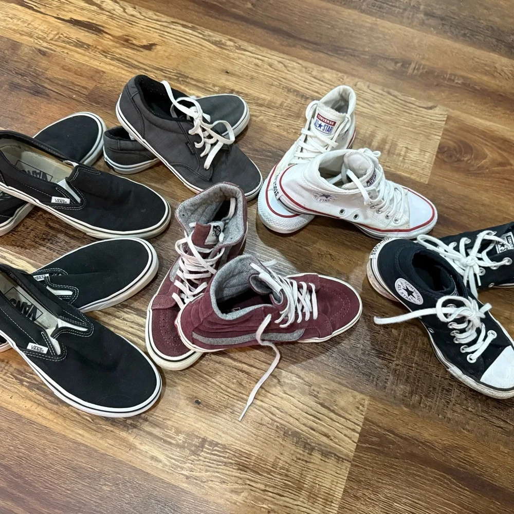 Vans Converse | Unisex Shoe Bundle